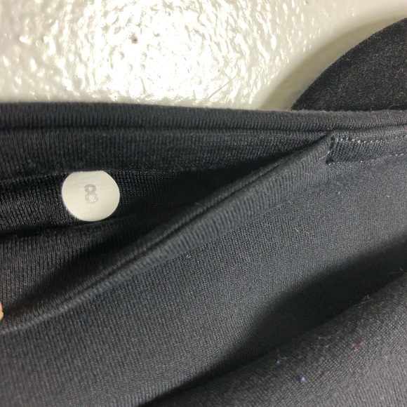 Lululemon Reversible Wide Leg Crop leggings Sz8 - Picture 5 of 5
